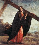 VIVARINI, family of painters Christ Carrying the Cross er Spain oil painting artist